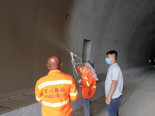河北邢臺(tái)隧道防火工程施工圖片3